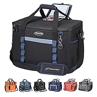 Soft Cooler Bag,Collapsible Soft Sided Cooler,24/30/60/75 Cans Beach Cooler,Ice Chest,Large Leakproof Camping Cooler,Portable Travel Cooler for Grocery Shopping,Camping,Road Trips