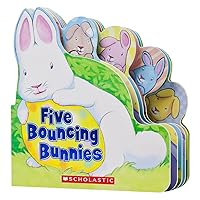Five Bouncing Bunnies Five Bouncing Bunnies Board book Hardcover