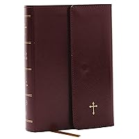 KJV Holy Bible: Compact with 43,000 Cross References, Burgundy Leatherflex with flap, Red Letter, Comfort Print: King James Version KJV Holy Bible: Compact with 43,000 Cross References, Burgundy Leatherflex with flap, Red Letter, Comfort Print: King James Version Imitation Leather