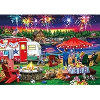 Buffalo Games - Fourth by The Lake - 500 Piece Jigsaw Puzzle