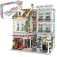City Post Office with 5 Minifigures Building Blocks Set (3299Pcs) Architecture Model Educational Toys Mini Bricks for Kids Adults