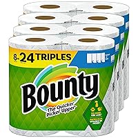 Bounty Select-A-Size Paper Towels, White, 8 Triple Rolls = 24 Regular Rolls