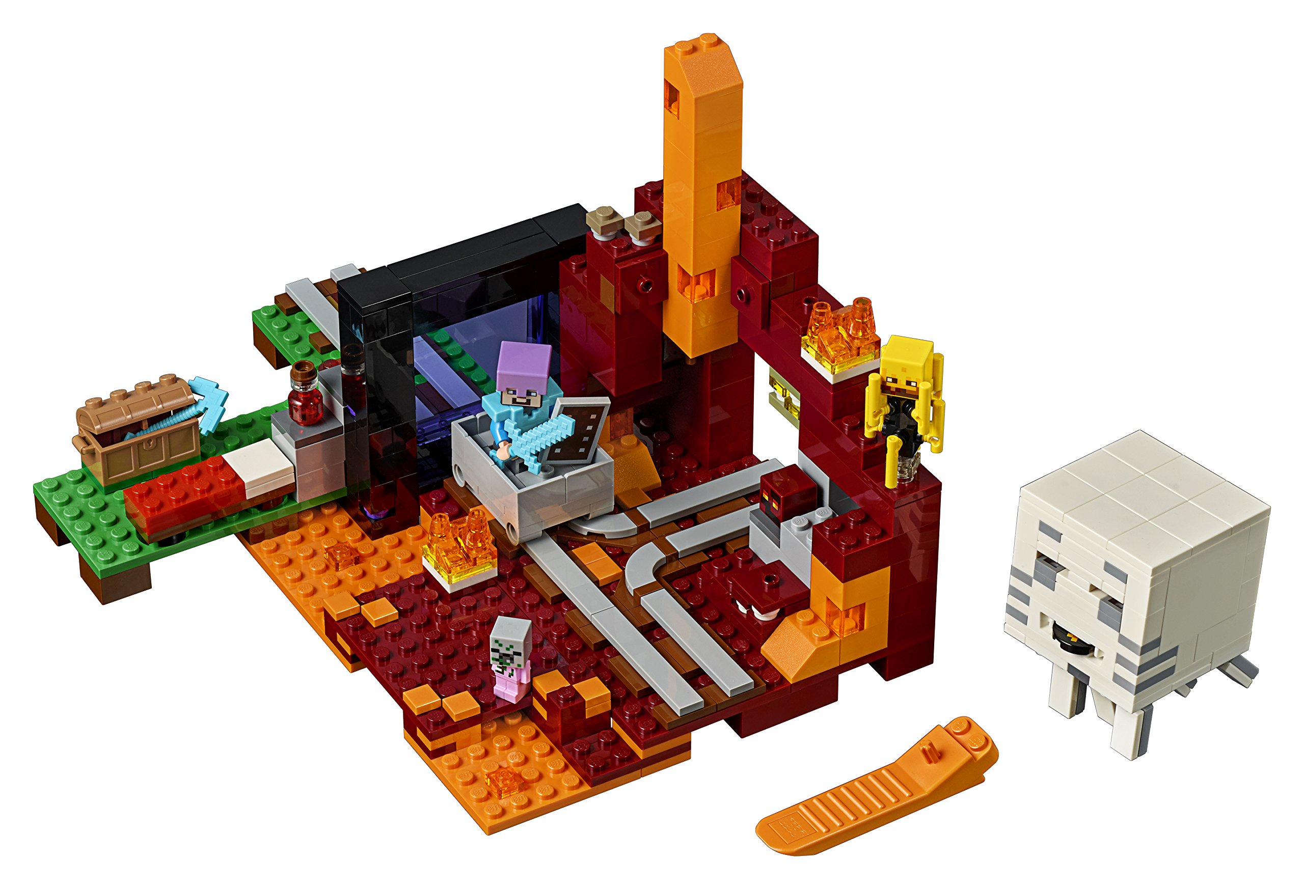 LEGO Minecraft The Nether Portal 21143 Building Kit (470 Pieces)