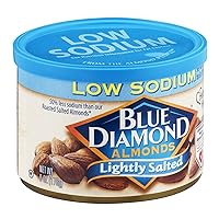 Blue Diamond Almond Lghtly Salted pack of 12