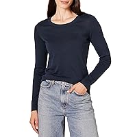 Amazon Essentials Women's Long-Sleeve Lightweight Crewneck Sweater (Available in Plus Size)