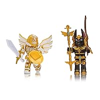 Roblox Action Collection- Anubis + Sun Slayer Two Figure Bundle [Includes 2 Exclusive Virtual Items]