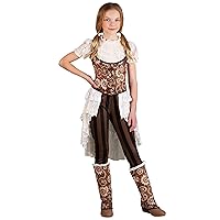 Girl's Victorian Steampunk Lady Costume