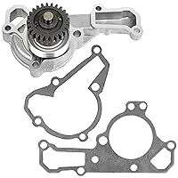 Caltric Water Pump Assembly with Gaskets Compatible with Kawasaki Mule 2500 KAF620C 1994 1995 1996 1997 1998 1999 2000