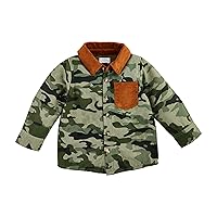 Mud Pie Boys' Camo Shacket