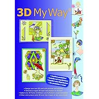 3D My Way Card Making Kit for Scrapbooking, Women Style