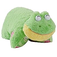 Pillow Pets Sweet Scented Watermelon Frog Stuffed Animal Plush Toy Pillow, 1 Count (Pack of 1), Green