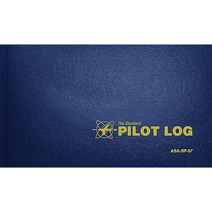 The Standard Pilot Log (Navy Blue): ASA-SP-57 (Standard Pilot Logbooks)