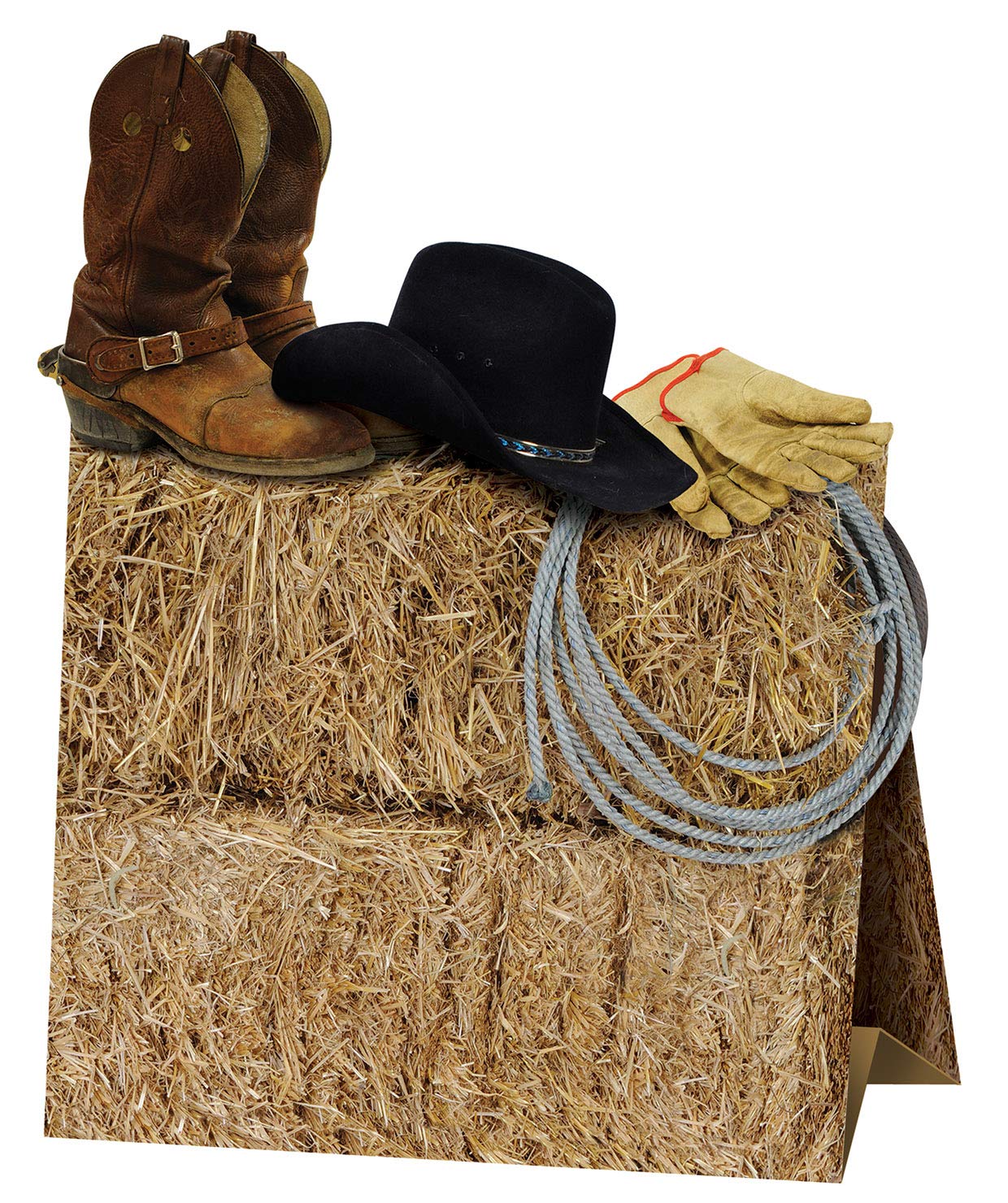 3-D Western Centerpiece Party Accessory (1 Count) (1/Pkg) (Pack of 2)
