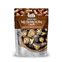 Shiitake Mushroom Crisps - Lightly Cooked and Seasoned 2.3 Ounce…