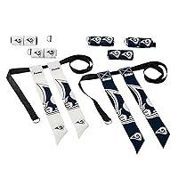 Franklin Sports NFL Flag Football Sets - NFL Team Flag Football Belts and Flags - Flag Football Equipment for Kids and Adults