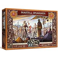 A Song of Ice and Fire Tabletop Miniatures Game Martell Spearmen Unit Box - Elite Defenders of Sunspear, Strategy Game for Adults, Ages 14+, 2+ Players, 45-60 Minute Playtime, Made by CMON