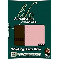 NLT Life Application Study Bible, Second Edition, TuTone (Red Letter, LeatherLike, Dark Brown/Pink) NLT Life Application Study Bible, Second Edition, TuTone (Red Letter, LeatherLike, Dark Brown/Pink) Paperback