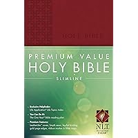 Premium Value Slimline Bible NLT Premium Value Slimline Bible NLT Imitation Leather Paperback