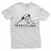 Wrestling T-Shirt for Men Boys Funny Wrestling Gear Costume Wrestle Clothes
