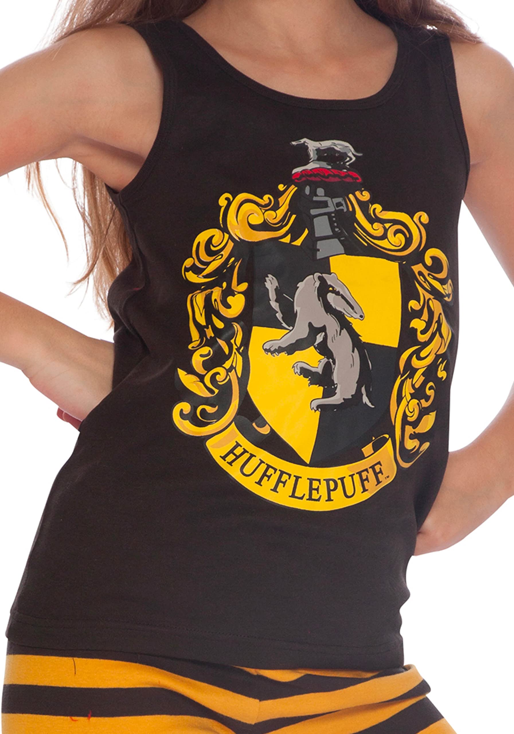 Harry Potter Girls Gryffindor House Crest Tank Top and Short Pajama 2pc Set