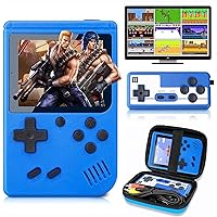 Handheld Game Console, Portable Retro Video Game Console Upgrade 800 Classic FC Games, Large Battery Capacity of 1020mAh, USB Charging, Electronic Game Player Birthday Xmas Present Storage Bag