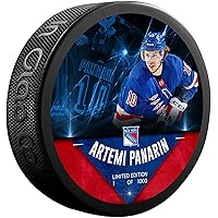 Artemi Panarin New York Rangers Unsigned Fanatics Exclusive Player Hockey Puck - Limited Edition of 1000 - Unsigned Pucks
