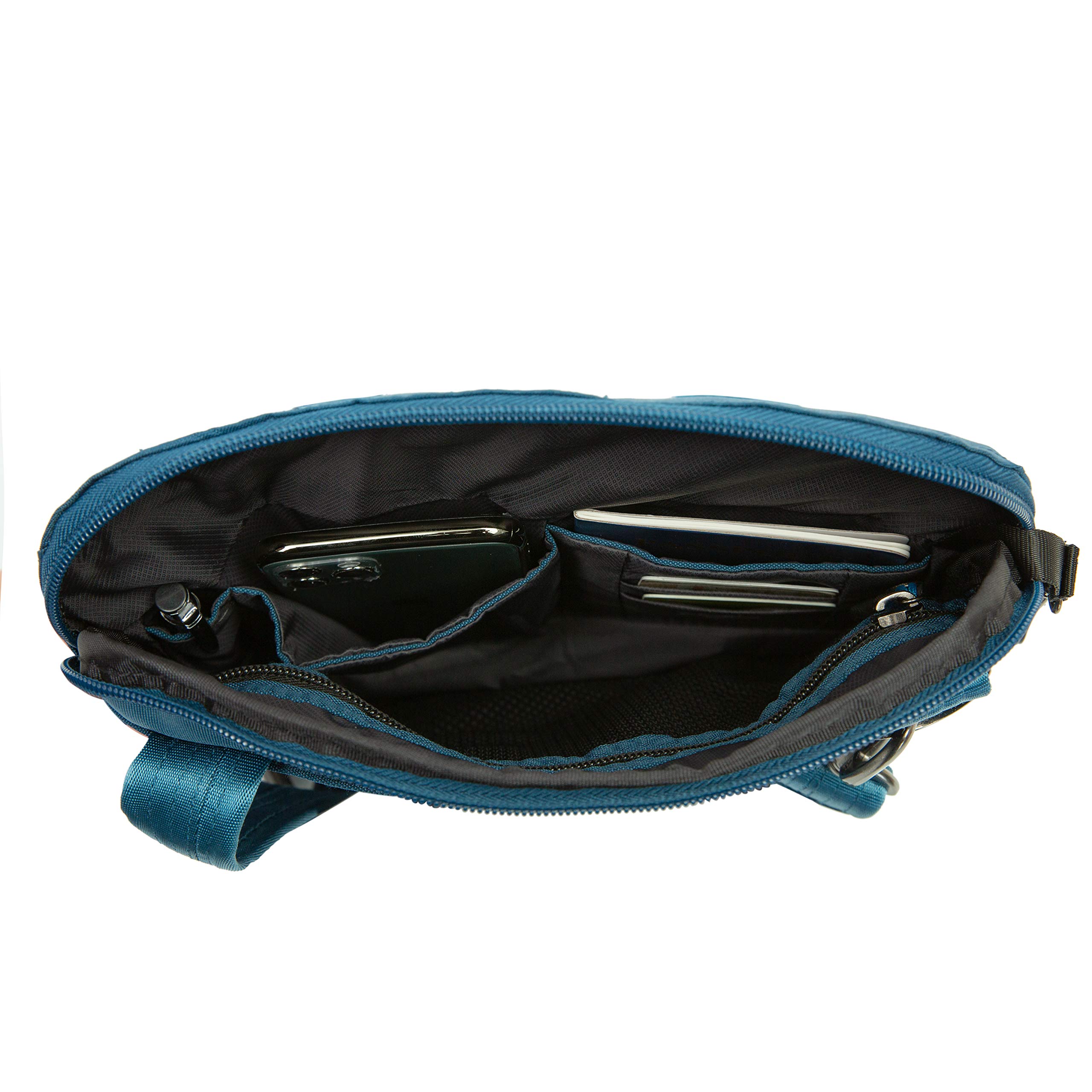 Travelon Anti-Theft Active Small Crossbody, Teal