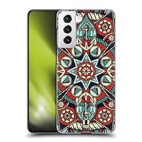 Head Case Designs Nautical Mandala Trendy Mix Hard Back Case Compatible with Samsung Galaxy S21 5G