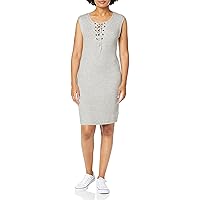 cupcakes and cashmere Women's Thora Lace Up Sweater Midi Dress