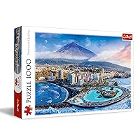 Trefl View of Tenerife, Spain 1000 Piece Jigsaw Puzzle Red 27