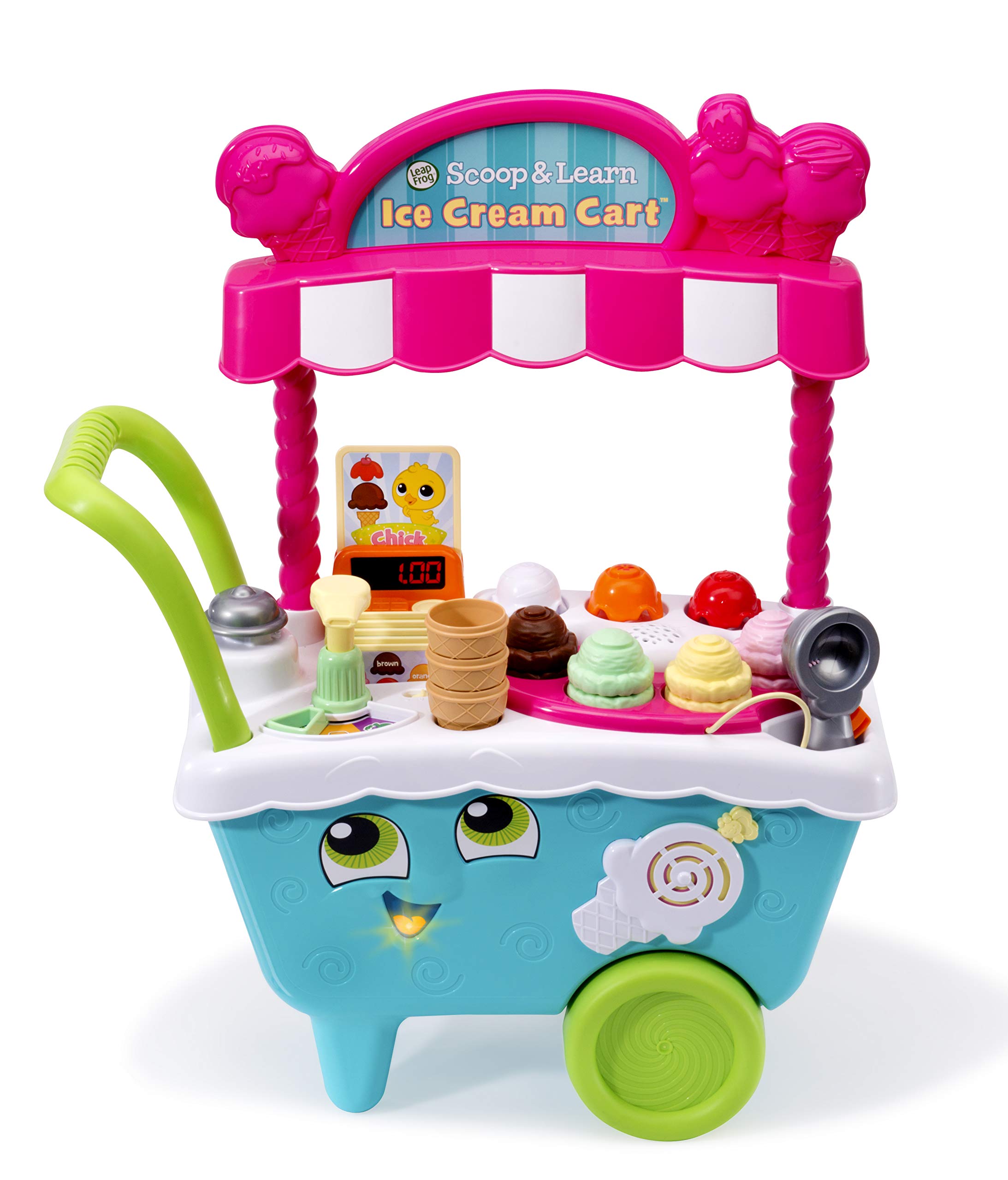 LeapFrog Scoop and Learn Ice Cream Cart 7.87 x 20.58 x 23.77 inches