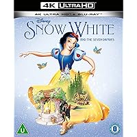 Snow White and The Seven Dwarfs 4K UHD [Blu-ray] [Region Free] Snow White and The Seven Dwarfs 4K UHD [Blu-ray] [Region Free] Blu-ray Multi-Format Blu-ray DVD 4K VHS Tape