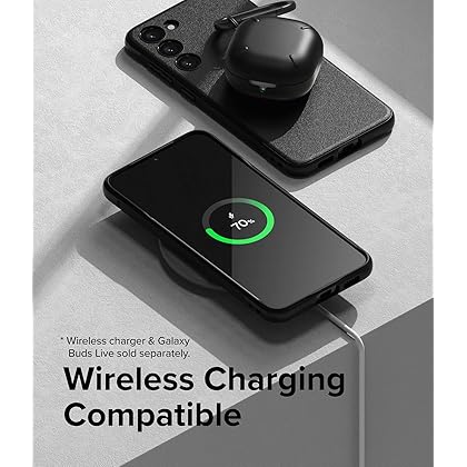 Ringke Onyx [Feels Good in The Hand] Compatible with Samsung Galaxy S23 Case 5G, Anti-Fingerprint Technology Non-Slip Enhanced Grip Smudge Proof Cover Designed for S23 Case - Black