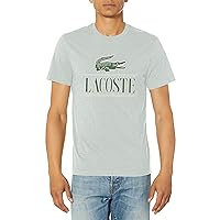 Lacoste Men's Short Sleeve Crew Neck Croc Graphic T-Shirt
