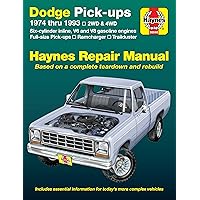 Haynes Manuals N. America, Inc. Dodge Fullsize Pickup '74'93 Haynes Manuals N. America, Inc. Dodge Fullsize Pickup '74'93 Paperback
