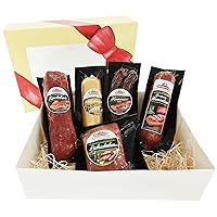Sausage Package Gift | Ham Salami Set | Loin Smoked Liver Sausage Cranberries | BBQ Smoked Sausage Sausage Box | Sausage Gift for Men and Family