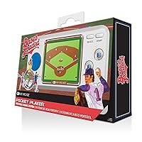 My Arcade Bases Loaded Pocket Player - Collectible Handheld Game Console with 7 Games (DGUNL-3278)