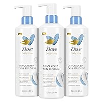 Body Love Body Cleanser Body Wash 3 Count Dry-Cracked Skin Replenish Hypoallergenic for 24 Hour Nourishment & Instant Dryness Relief with Pro Ceramides 17.5 FO