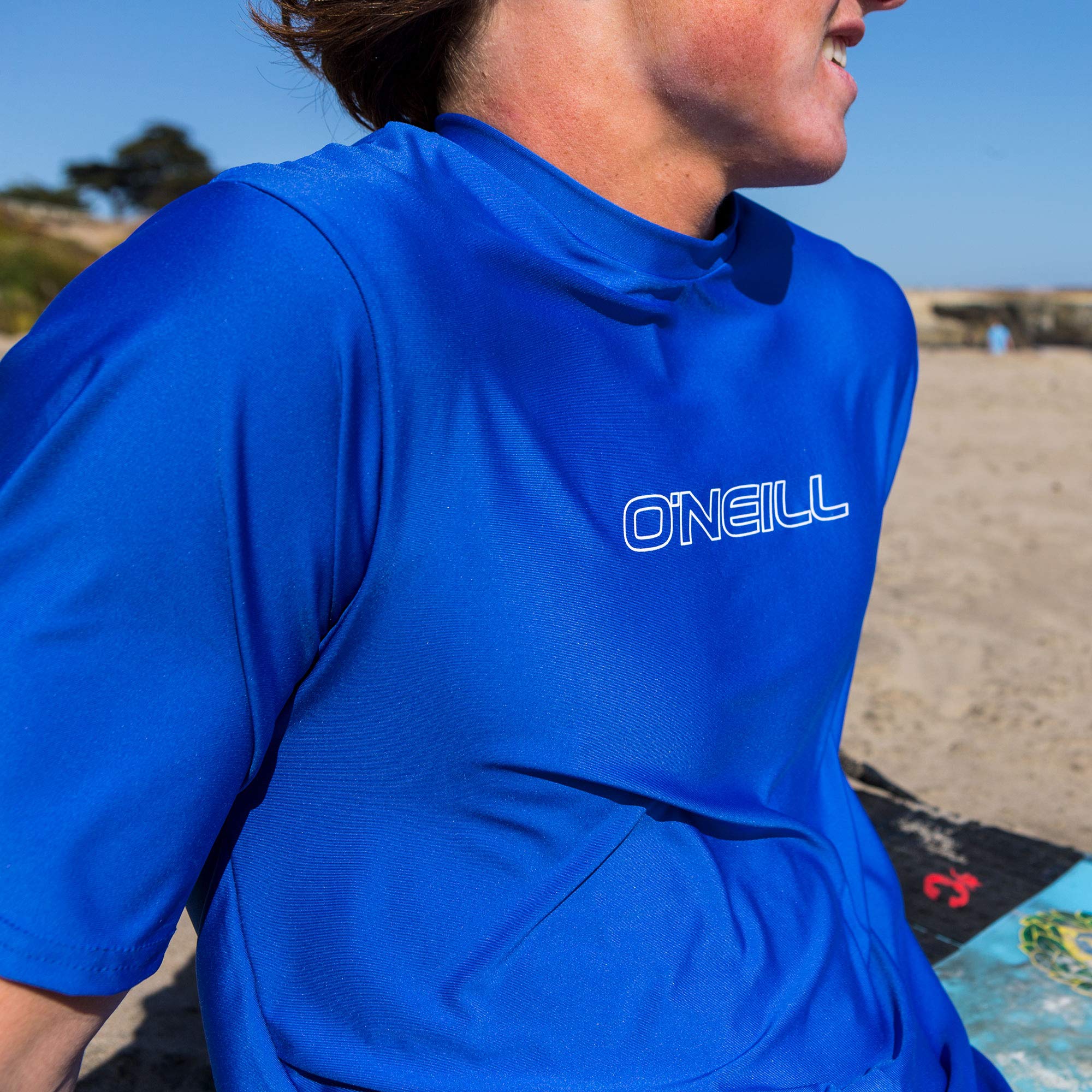 O'Neill Wetsuits Men's Basic Skins 50+ Short Sleeve Sun Shirt