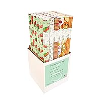 Designworks Wrapping Paper Classic Christmas Collection, 36 Rolls - 30 inches x 10 feet per Roll