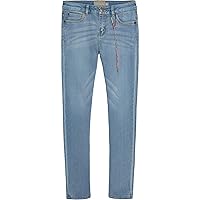 Lucky Brand Girls' Stretch Denim Jeans, Skinny Fit Pants with Zipper Closure & 5 Pockets
