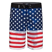 Hurley Boys Board Shorts, Americana, 10