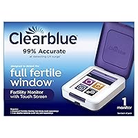 Fertility Monitor, Touch Screen, 1 Count