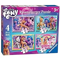 Ravensburger My Little Pony The Movie 2-4 in Box (12, 16, 20, 24 Pieces) Jigsaw Puzzles for Kids Age 3 Years Up