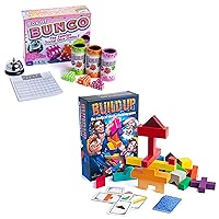 Continuum Games Box of Bunco and Build Up, The Tactical Block Stacking Game