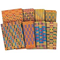Roylco R15273 Assorted Design African Textile Paper, 8-1/2 x 11 Inches, Pack of 32