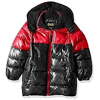 iXtreme boys Color Block Puffer With Patch
