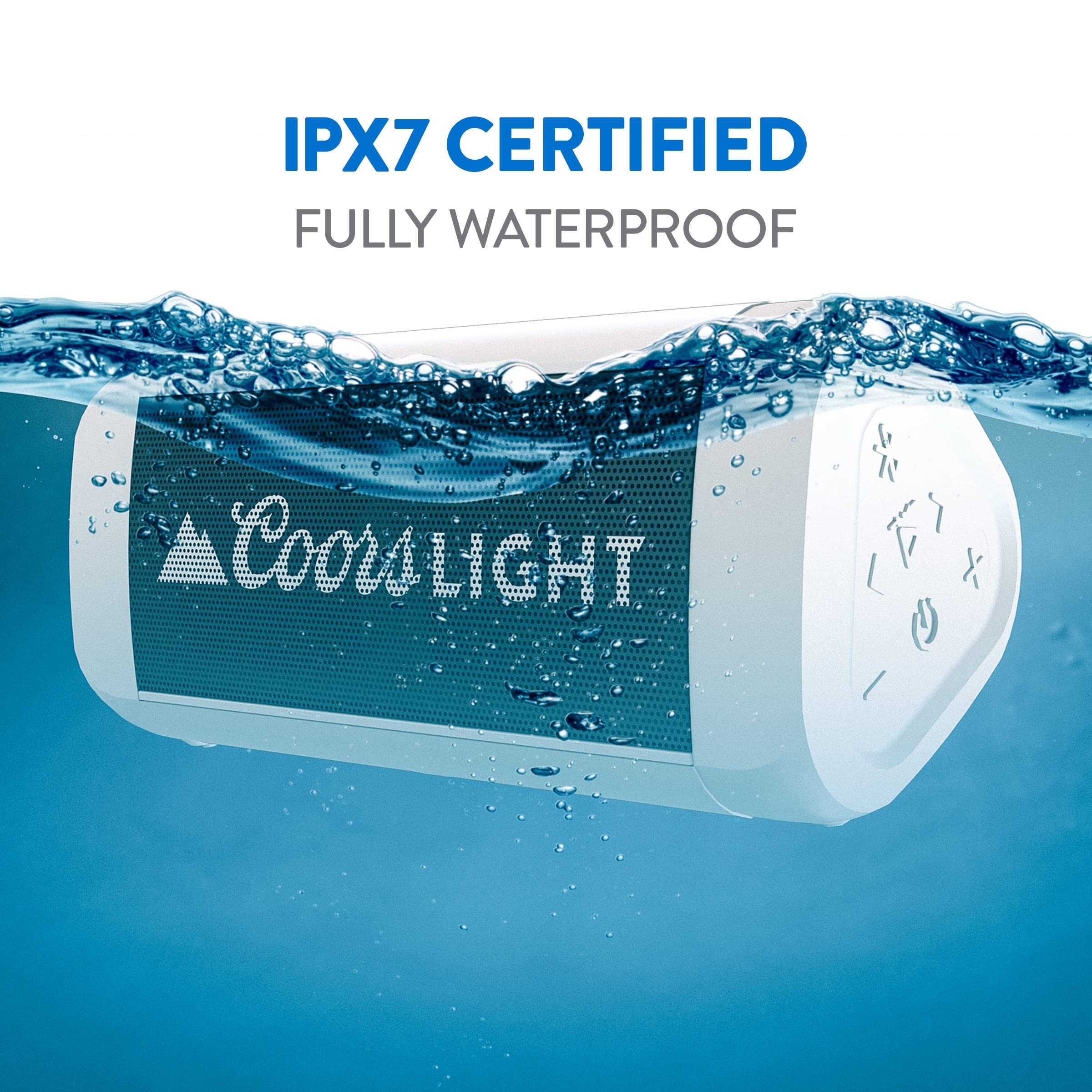 Oontz Angle 3 Ultra Bluetooth Speaker, Coors Light Edition | IPX7 Waterproof | 100 Feet Bluetooth Range | 20-Hour Playtime | Superior Sound with Exceptional Bass