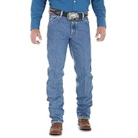 Wrangler Mens Premium Performance Cowboy Cut Regular Fit Jeans