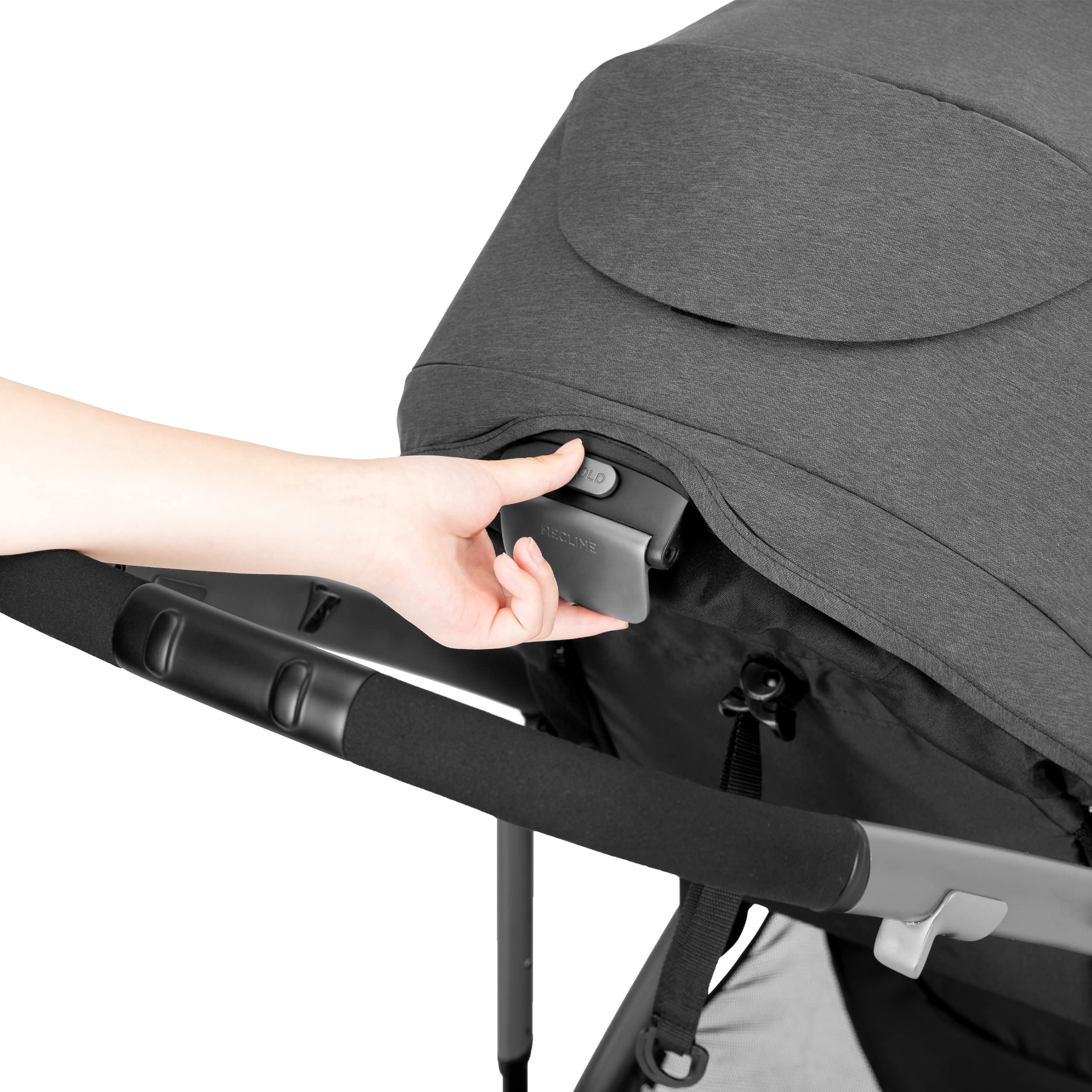 Evenflo Pivot Suite Travel System with LiteMax Infant Car Seat with Anti-Rebound Bar Devon Gray